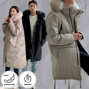 블랙야크 남성/여성 구스다운 롱패딩(141,453/무배)