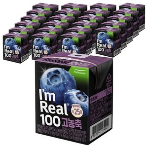 아임리얼 100 고농축 블루베리, 120ml, 24개 (15,000원)