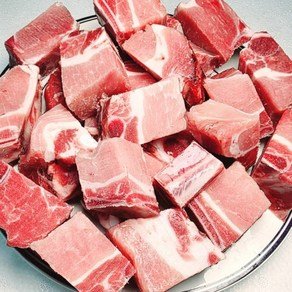 행복미트 돼지 찜갈비 돈갈비 살밥 우수한 갈비찜용, 2개, 1kg (21,880원)