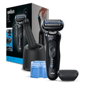 BRAUN 시리즈 5+ 전기면도기, 블랙, 53-N70000cc (135,000원)