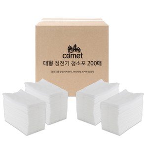 코멧 대형 정전기 청소포 200매, 1개 (9,990원)