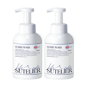 수뜰리에 클린 퍼퓸 포밍 핸드 워시, 블랑쉬향, 510ml, 2개 91%할인, 3,500원
