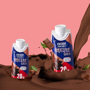 일동후디스 하이뮨 프로틴 밸런스 액티브 딥초코 제로, 250ml, 18개 (19,900원/무료) 광고