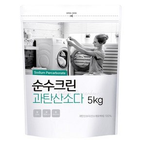 순수크린 과탄산소다 파우치, 1개, 5kg (9,460원)