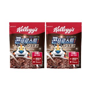 켈로그 콘푸로스트 다크초코 550g, 2개 (카드) (티멤8,800원) (무료)
