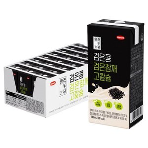 완전두유 검은콩 검은참깨 고칼슘, 190ml, 24개 (7,700원/무료)