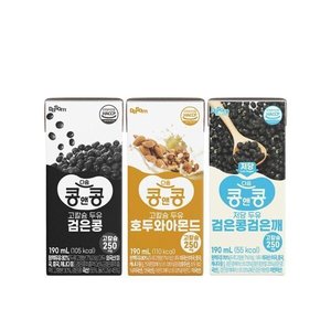 콩앤콩 두유 골라담기 190ml x 48팩 (16,630원) (무료)