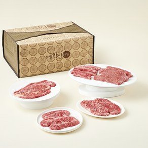 농협안심한우 1++(7)등급 안심특선 23호 1kg (등심200g + 채끝200g + 갈비살200g + 부채살200g + 살치살200g) (냉장), 1세트, 200g (156,000원)