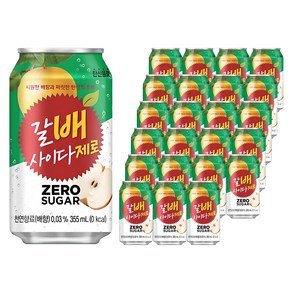 해태htb 갈배사이다 제로, 355ml, 24개 (10,320원)