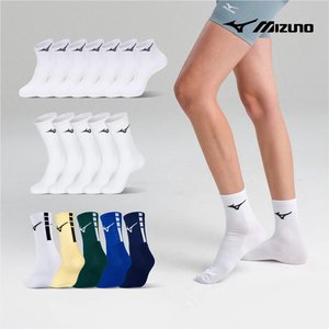 미즈노 데일리 중목 양말 5켤레 (10,900원/무료)
