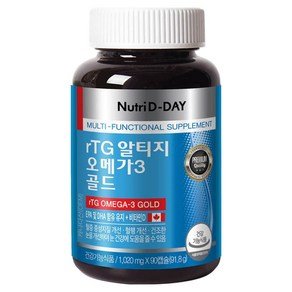 뉴트리디데이 알티지 오메가3 골드, 90정, 1개 (15,750원)