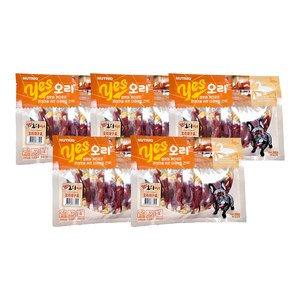 강아지 간식 기획구성 봉지 예스 오리대구포, 300g, 5개 (11,000원/무료)