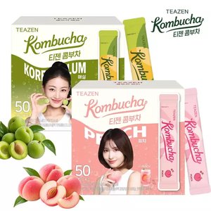 티젠 Best 인기 콤부차 50스틱 9종 선택+아이스티 레몬그린티 10스틱 (12,900원/무료)