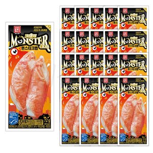 한성 몬스터크랩 72g x 20개 (T멤13,370원) (무료)