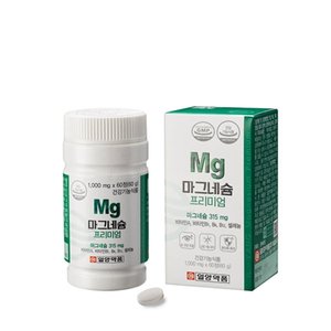 마그네슘 프리미엄 산화 마그네슘 1000mg 2개월분 60정 (8,490원/네멤무배)