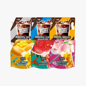 쟈뎅 대용량 커피/에이드/아이스티 액상 1.5L 3개 골라담기 (총 4.5L) (9,900원/무배)