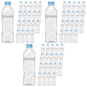 동원샘물 무라벨, 500ml, 60개 (9,840원) (무료)