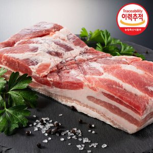 바베큐/수육용 통삼겹살 총 2kg (18,970원/무료)