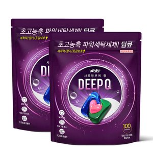 아이러브베베 딥큐 샤르망부케 캡슐세제 200개입 (14,500원/무료)
