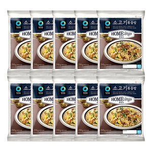 호밍스 소고기볶음밥 210g x 10개 (14,060원/무료)
