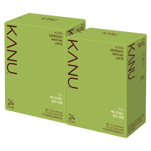 카누 에스프레소 말차라떼 커피믹스 24T 2개 (17,480원/무료)
