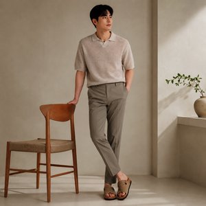 에어핏 면스판 히든밴딩 슬랙스(19,900원/무료)