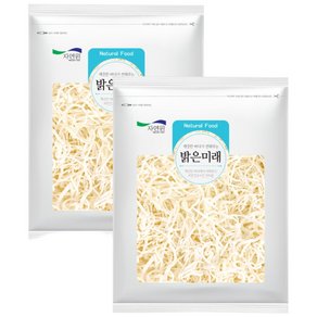 엄마애바다 국내가공 부드러운 진미채 300g 2봉 총600g 상급 오징어채 백진미채, 2개 (15,900원)