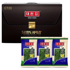 대천김 곱창 도시락김 세트, 5g, 20개 (10,990원)