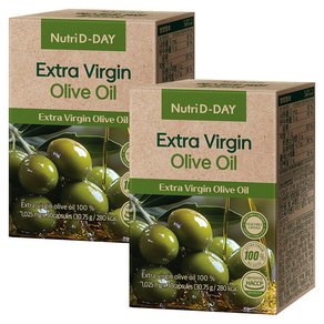 뉴트리디데이 엑스트라 버진 올리브유 30.75g, 30정, 2개 (12,640원)