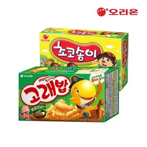 오리온 고래밥 볶음양념 46g 10개+초코송이 50g 10개 (13,410원) (무료)