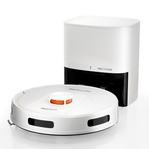 프리티케어 로봇청소기 LDS 센서 지도 그리기 기능 물걸레 먼지비움, L1 Pro 화이트, L1 Pro (236,990원)
