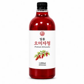 일품 오미자청 국산100% 수제오미자청, 1개, 1개입, 1000L (10,990원)