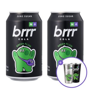 부르르 X 택이 제로콜라 매실, 350ml, 24개 (16,900원/무료)