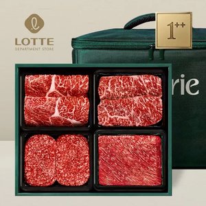1++등급 한우세트헤리티지2호(1.6kg,각400g 등심+채끝+불고기용+국거리)(147,440원/무료)