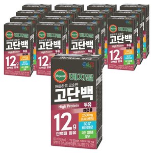 베지밀 고단백두유 검은콩, 190ml, 16개 (8,800원/무료)