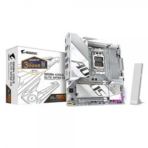 기가바이트 B850M AORUS ELITE WIFI6E + 귀무자: 검의 길 증정 (208,086원 / 2,500)