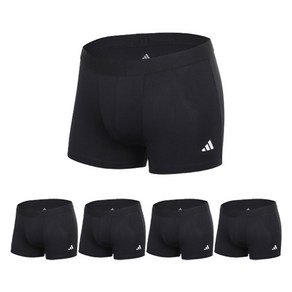 아디다스 뉴로고 남성용 블랙패키지 드로즈 팬티 5종 세트 (39,800원)