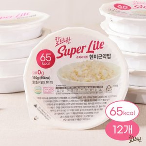 저칼로리 현미곤약밥 140g x 12개 (14,900원/무료)