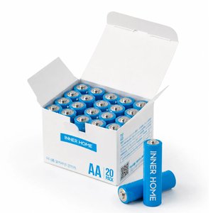 이너홈 건전지 알카라인 AA AAA 20개(6,900원/무료배송)
