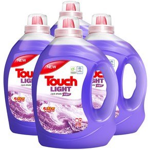 터치 라이트 고농축 세탁세제 라벤더, 2.5L, 4개 (14,650원)
