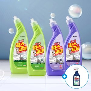 홈스타 락스와세제 750ml 4개+증정품(12,900원/무배