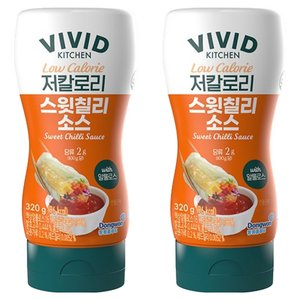 비비드키친 저칼로리 스윗칠리소스, 320g, 2개 (3,550원 / 무료)