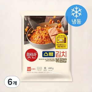 햇반 스팸 김치 볶음밥 2개입 6개 (19,740원) (로켓프레시)