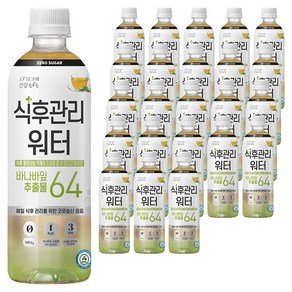 티에프티 빙그레 건강 티에프티 식후관리 워터, 500ml, 24개 (23,620원)