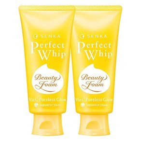 센카 퍼펙트 휩 비타민씨 포어리스 글로우 에프 클렌징폼, 100g, 2개 (11,950원)