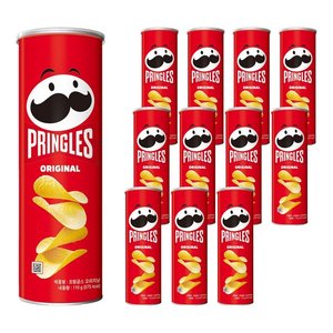 프링글스 오리지날, 110g, 12개 (15,570원) (무료)