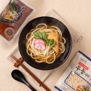 칠갑농산 우동면+소스 10인분 총10세트 (11,610원) (무료)