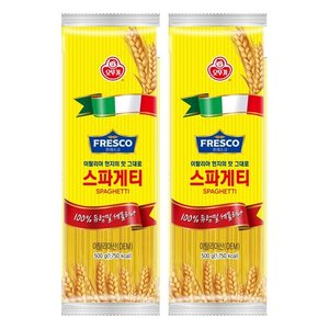 오뚜기 프레스코 스파게티 면, 500g, 2개 (3,280원)