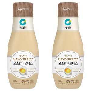 청정원 고소한 마요네즈, 300g, 2개 (3,980원)