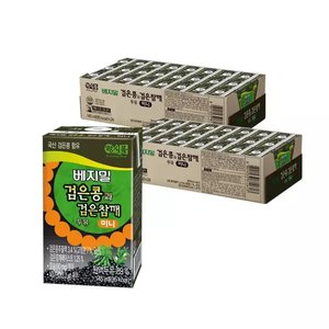 베지밀 검은콩과 검은참깨 두유 145ml 48팩 (임박) (8,910원) (무료)